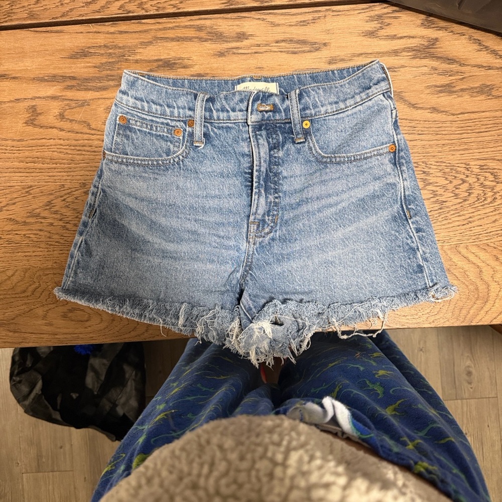 Madewell Blue Jean Shorts